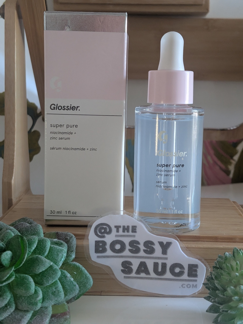 Glossier Super Pure Niacinamide + Zinc Serum NWT 30 ML